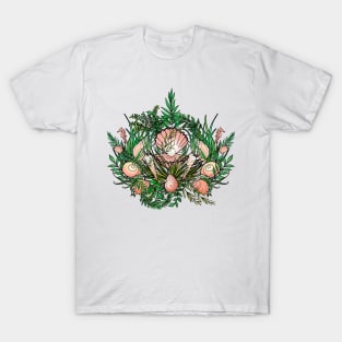 Seashell Garden On the Sea Floor T-Shirt